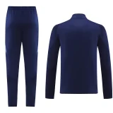 2024/25 Italy Sapphire Blue Zipper Jacket Tracksuit