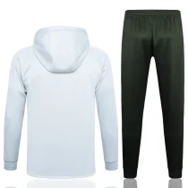 2024/25 Barcelona Light Gray Hoodie Zipper Jacket Tracksuit