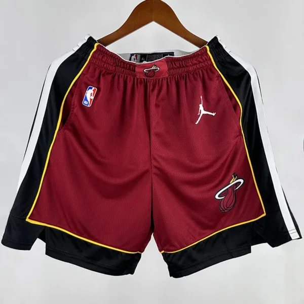 2024/25 Miami Heat Red NBA Cotton Pants