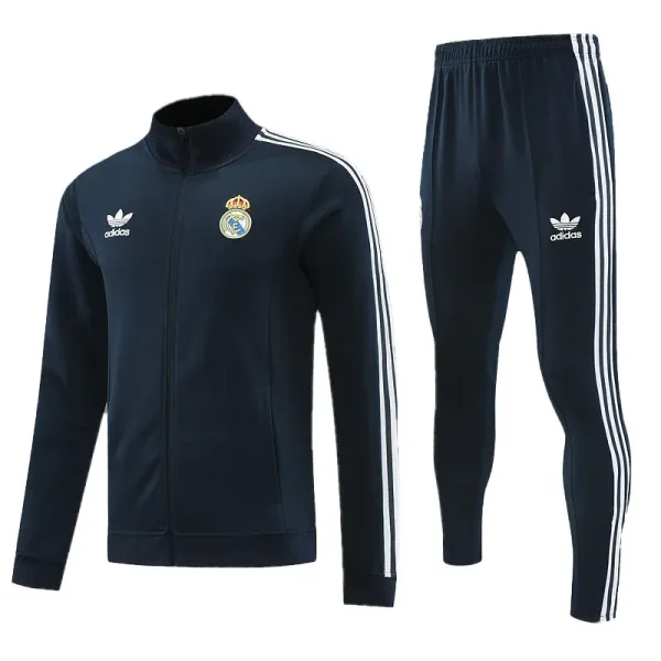 2025 RMA Blue Zipper Jacket Tracksuit