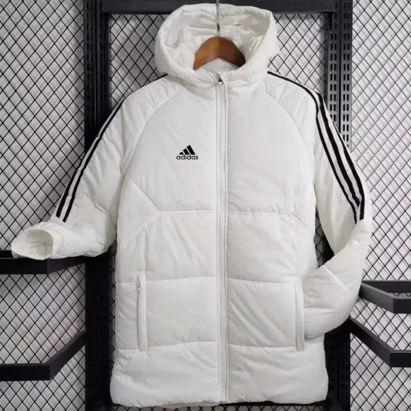 2023/24 AD~ White Cotton Jacket 黑三边