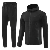 2024/25 NK~ Black Hoodie Zipper Jacket Tracksuit