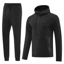 2024/25 NK~ Black Hoodie Zipper Jacket Tracksuit