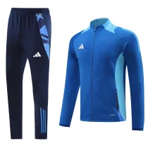 2024/25 AD~ Blue Zipper Jacket Tracksuit