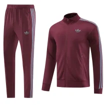 2024/25 AD~ Red Zipper Jacket Tracksuit