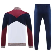 2024/25 England White Zipper Jacket Tracksuit