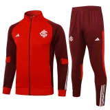 2025 Internacional Red Zipper Jacket Tracksuit