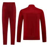 2025 Roma Red Zipper Jacket Tracksuit