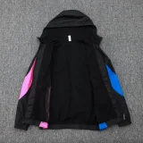 2024 AC Milan Black Hoodie Zipper Jacket Windbreaker