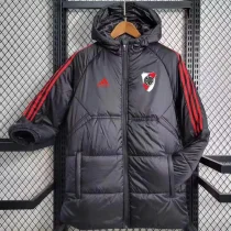 2023/24 River Plate Black Cotton Jacket