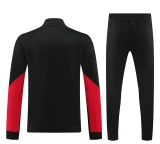 2025 Liverpool Black Zipper Jacket Tracksuit
