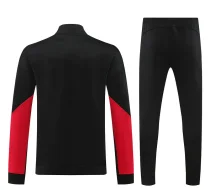 2025 Liverpool Black Zipper Jacket Tracksuit