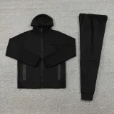 2024/25 NK~ Black Hoodie Zipper Jacket Tracksuit