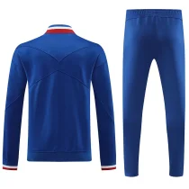 2024/25 France Blue Zipper Jacket Tracksuit