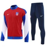 2024/25 Atletico Madrid Red Zipper Jacket Tracksuit
