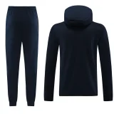 2024/25 Tottenham Sapphire Blue Hoodie Zipper Jacket Tracksuit