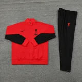 2025 Liverpool Red Zipper Jacket Tracksuit