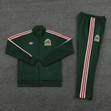 2024/25 Mexico Blackish Green Zipper Jacket Tracksuit