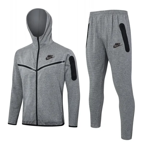 2024/25 NK~ Grey Hoodie Zipper Jacket Tracksuit
