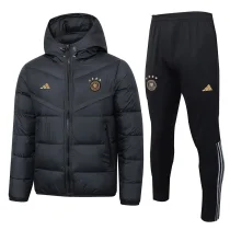 2024 Germany Black Cotton Jacket (A set)