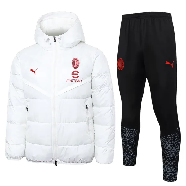 2024 AC Milan White Cotton Jacket (A set)
