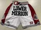 2023/24 Kobe High School Edition White Four Bags NBA Pants