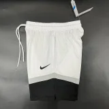 2024/25 NK~ White Black NBA Shorts Pants