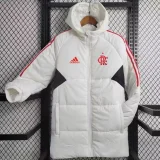 2023/24 Flamengo White Cotton Jacket