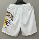 2023/24 Lakers White NBA Cotton Pants