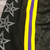 2023/24 LA Lakers Black NBA Pants