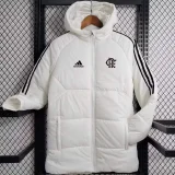 2023/24 Flamengo White Cotton Jacket