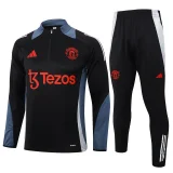 2024/25 Man United Black Sweater Tracksuit