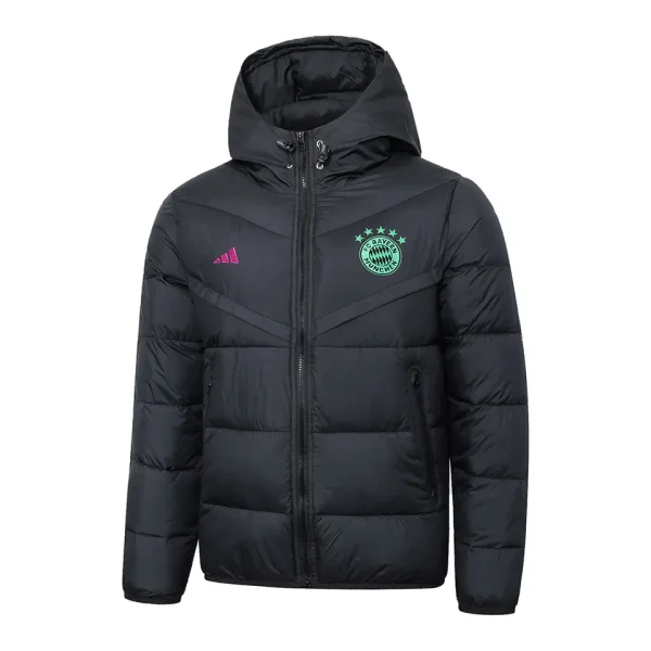 2024 Bayern Black Cotton Jacket