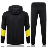 2024/25 BVB Black Hoodie Zipper Windbreaker