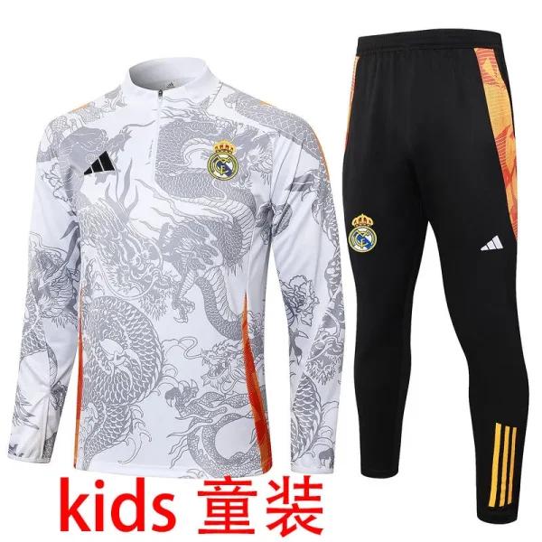 2025 RMA White Kids Sweater Tracksuit