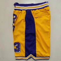 2023/24 Kobe High School Edition Yellow Four Bags NBA Pants