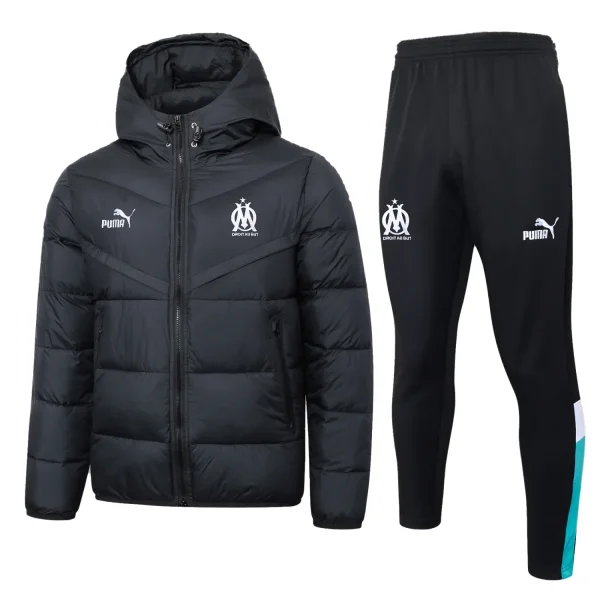 2024 Marseille Black Cotton Jacket (A set)