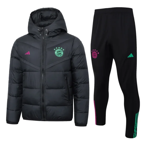 2024 Bayern Black Cotton Jacket (A set)
