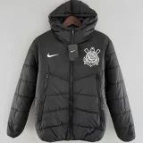 2022/23 Corinthians Black Cotton Jacket