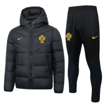 2024 Portugal Black Cotton Jacket (A set)