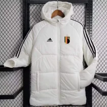 2023/24 Belgium White Cotton Jacket