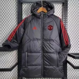 2023/24 Man United Black Cotton Jacket