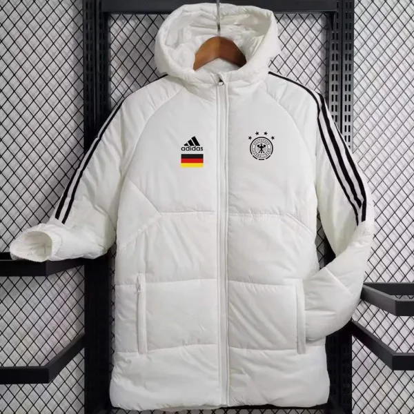 2023/24 Germany White Cotton Jacket