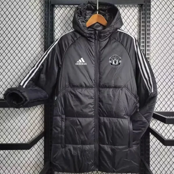 2023/24 Man United Black Cotton Jacket