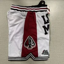 2023/24 Kobe High School Edition White Four Bags NBA Pants