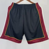 2023/24 Miami Heat Black Training Shorts NBA Pants