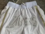 2023/24 Lakers White Four Bags NBA Pants