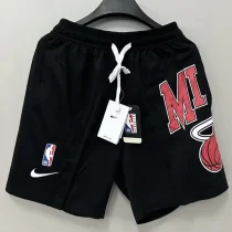 2023/24 Miami Heat White NBA Cotton Pants