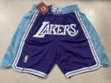2023/24 Lakers Blue Four Bags NBA Pants
