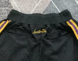 2023/24 Lakers Black Four Bags NBA Pants